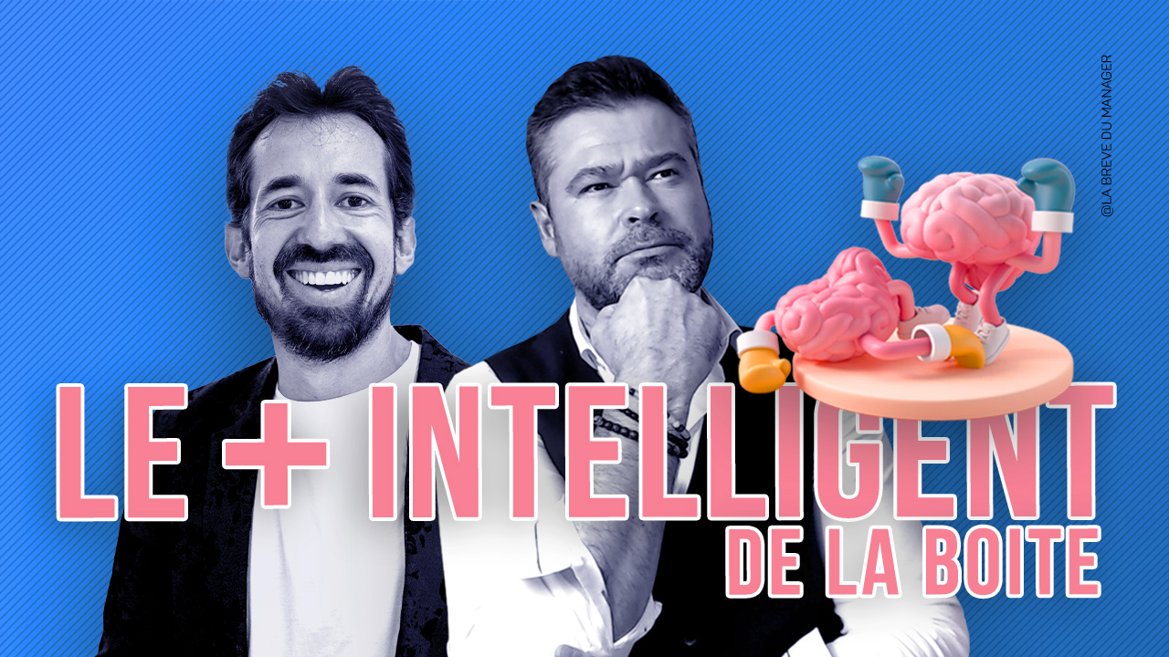 Jérôme Hoarau et Clément Bergon présentent comment apprendre à apprendre, avec le texte « Le plus intelligent de la boîte ».