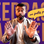 Clément Bergon, les mains levées, devant le message « Feedback : ne faites pas ça ! ».