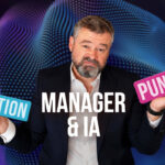 Clément Bergon met en balance les mots « Promotion » et « Punition », autour du thème « Manager et IA ».