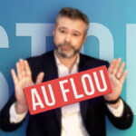 Clément Bergon apparaît flouté derrière le message « Stop au flou ».
